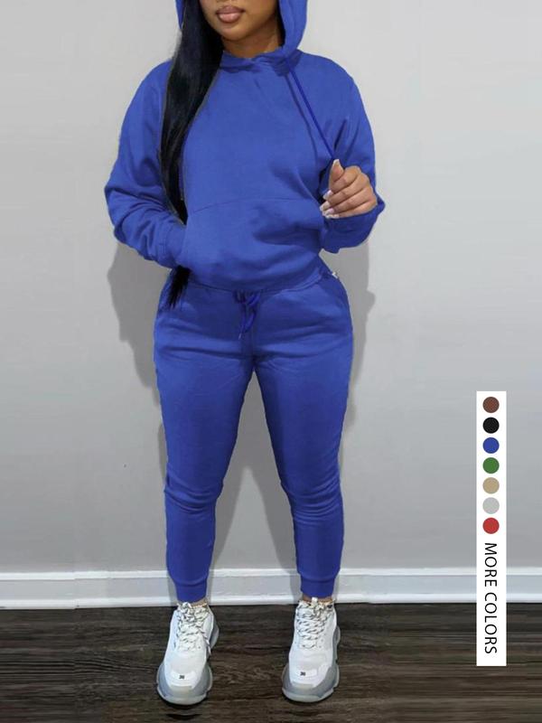 Women's 2-Piece Hoodie & Jogger Pants Set
