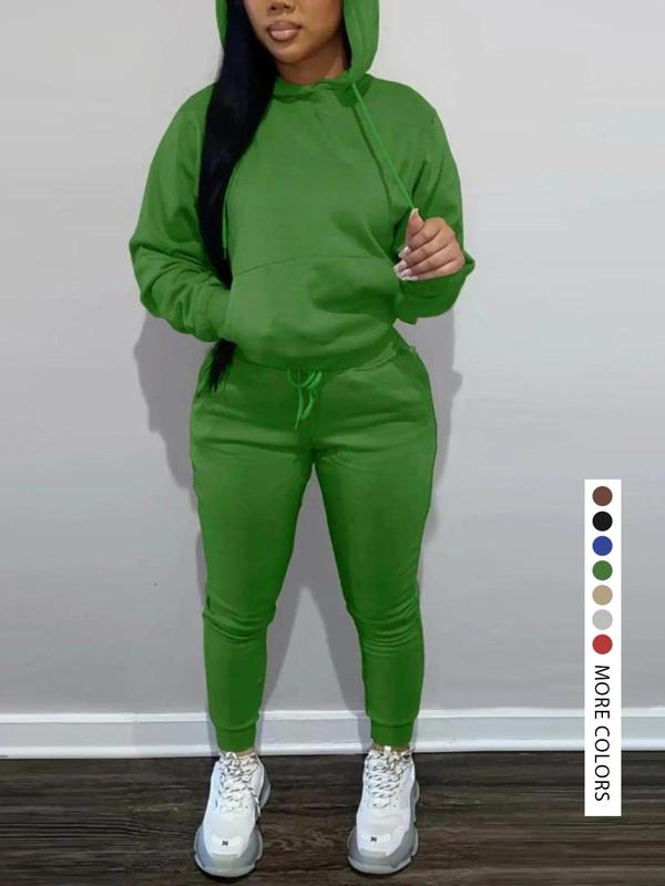 Women's 2-Piece Hoodie & Jogger Pants Set